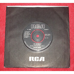 David Bowie Life On Mars? USED VINYL 7INCH 45 RPM SINGLE REISSUE