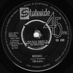 The C.O.D.'s Michael USED VINYL 7INCH 45 RPM SINGLE