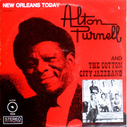 Alton Purnell / The Cotton City Jazzband New Orleans Today Volume 2 Vinyl LP USED