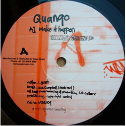 Quango Make It Happen USED VINYL 12INCH 45 RPM