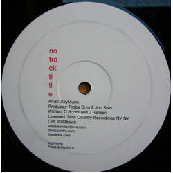 Spymusic No Track Title USED VINYL 12INCH SINGLE SIDED 45 RPM