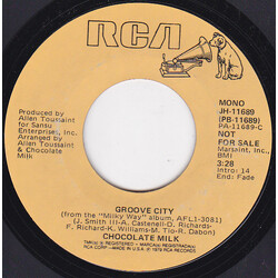 Chocolate Milk (2) Groove City USED VINYL 7INCH 45 RPM SINGLE STEREO MONO PROMO