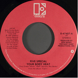 Five Special Your Body Heat USED VINYL 7INCH 45 RPM STEREO