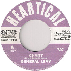 General Levy / Basque Dub Foundation / Sly Dunbar Chant / Melodica Knowledge USED VINYL 7INCH 45 RPM