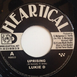 Lukie D / Rootsamala Uprising / Never Walk Away USED VINYL 7INCH 45 RPM