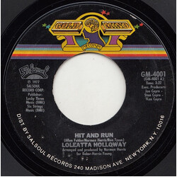 Loleatta Holloway Hit And Run USED VINYL 7INCH 45 RPM SINGLE
