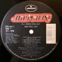 Chuck Chillout / Kool Chip Rhythm Is The Master USED VINYL 12INCH
