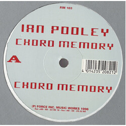 Ian Pooley Chord Memory USED VINYL 12INCH 33 S RPM