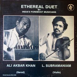 Ali Akbar Khan / L. Subramaniam Ethereal Duet Vinyl LP USED