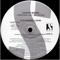 Chanté Moore Old School Lovin' USED VINYL 12INCH SINGLE PROMO