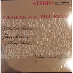 The Bill Evans Trio Everybody Digs Bill Evans Vinyl LP USED