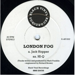 London Fog Jack Hopper / HI-Q USED VINYL 12INCH 45 RPM STEREO
