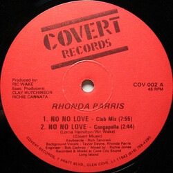 Rhonda Parris No No Love USED VINYL 12INCH 45 RPM