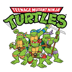 Teenage Mutant Ninja Turtles (3) Let's Kick Shell USED VINYL 7INCH 45 RPM LIMITED EDITION REPRESS