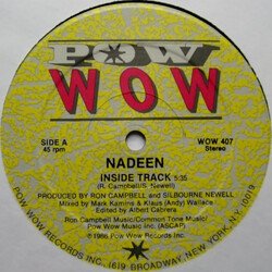 Nadeen Inside Track USED VINYL 12INCH 45 RPM
