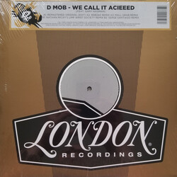 D Mob / Gary Haisman We Call It Acieeed USED VINYL 12INCH 33 S RPM RECORD STORE DAY LIMITED EDITION