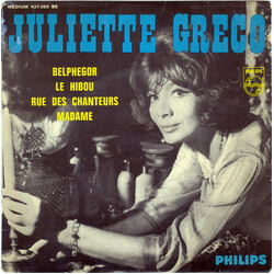 Juliette Gréco Belphégor USED VINYL 7INCH 45 RPM EP MONO