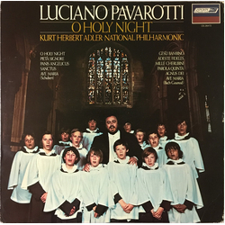 Luciano Pavarotti / Kurt Herbert Adler / National Philharmonic Orchestra O Holy Night Vinyl LP USED