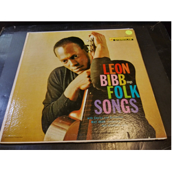 Leon Bibb Sings Folk Songs Vinyl LP USED