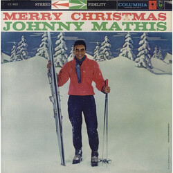 Johnny Mathis Merry Christmas Vinyl LP USED