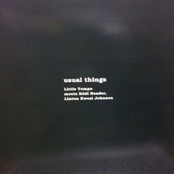 Little Tempo / Eddi Reader / Linton Kwesi Johnson Usual Things USED VINYL 12INCH 33 S RPM