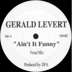 Gerald Levert Ain't It Funny USED VINYL 12INCH UNOFFICIAL RELEASE