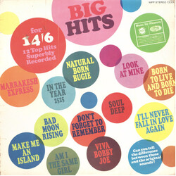 Unknown Artist Big Hits Vinyl LP USED