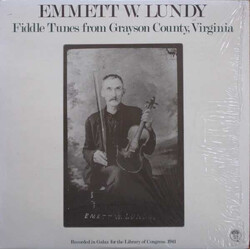 Emmett W. Lundy Fiddle Tunes From Grayson County, Virginia Vinyl LP USED