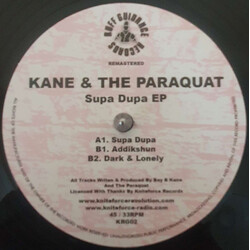 Bay B Kane / The Paraquat Supa Dupa EP USED VINYL 12INCH 33 S RPM 45 RPM EP REISSUE REMASTERED