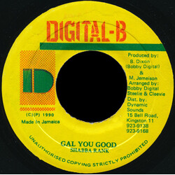 Shabba Ranks Gal You Good USED VINYL 7INCH 45 RPM