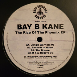Bay B Kane The Rise Of The Phoenix EP USED VINYL 12INCH 33 S RPM REISSUE