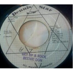 Beenie Don Get Up & Rock USED VINYL 7INCH 45 RPM
