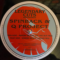Q Project & Spinback Rikers Island USED VINYL 12INCH 45 RPM REMASTERED