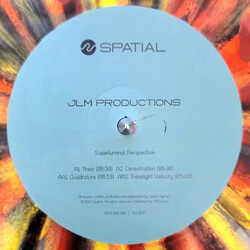 JLM Productions Superluminal Perspective USED VINYL 12INCH 33 S RPM EP LIMITED EDITION
