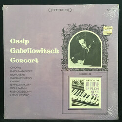 Ossip Gabrilowitsch Ossip Gabrilowitsch Concert Vinyl LP USED