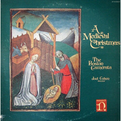 Boston Camerata / Joel Cohen (3) A Medieval Christmas Vinyl LP USED