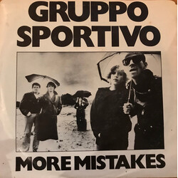 Gruppo Sportivo More Mistakes USED VINYL 7INCH 33 S RPM EP STEREO