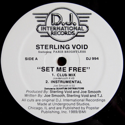 Sterling Void / Paris Brightledge Set Me Free Vinyl 12" USED