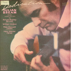 Julian Bream Dedication Vinyl LP USED