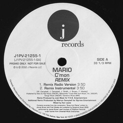 Mario C'mon USED VINYL 12INCH