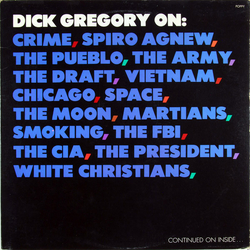Dick Gregory Dick Gregory On: Vinyl LP USED