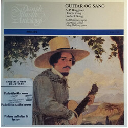 Andreas Peter Berggreen / Henrik Rung / Frederik Rung / Bodil Gümoes / Ulla Wang / Erling Møldrup Guitar Og Sang Vinyl LP USED