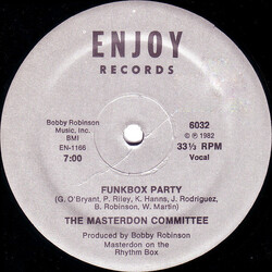 The Masterdon Committee Funkbox Party USED VINYL 12INCH 33 S RPM