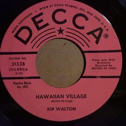 Kip Walton Hawaiian Village / Joey's Theme USED VINYL 7INCH 45 RPM SINGLE PROMO