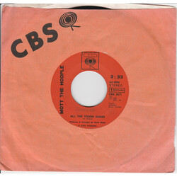 Mott The Hoople All The Young Dudes USED VINYL 7INCH 45 RPM SINGLE STEREO
