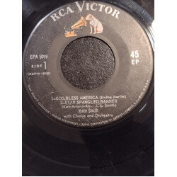 Kate Smith (2) God Bless America USED VINYL 7INCH 45 RPM EP MONO