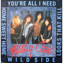 Mötley Crüe You're All I Need / Wild Side USED VINYL 12INCH 45 RPM SINGLE STEREO