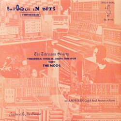 The Telemann Society Baroque In Bits With The Moog Vinyl LP USED