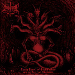 Hellvetron Death Scroll Of Seven Hells And Its Infernal Majesties Vinyl LP USED