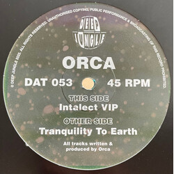 Orca Tranquility To Earth / Intalect (VIP) USED VINYL 12INCH 45 RPM